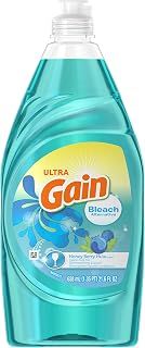 Gain Ultra Bleach Alternative Dishwashing Liquid Dish Soap, Honey Berry Hula, 21.6 fl oz