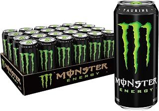 Monster Energy Drink, 16 Fluid Ounce (Pack of 24)