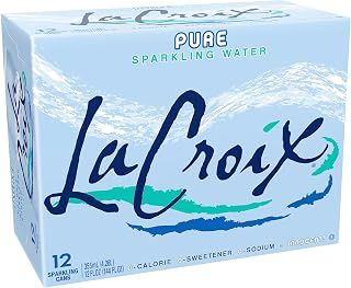 LaCroix Sparkling Water, Pure, 12 Fl Oz (pack of 12)