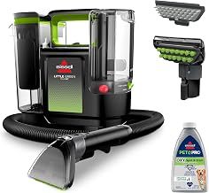 Bissell Little Green® Max Pet SmartMix Portable Carpet and Upholstery Deep Cleaner, Car/Auto Detailer, with SmartMix Technology, Self-Cleaning Tough Stain Tool and Pet Hair Removal Tool, 38572