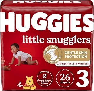 HUGGIES Little Snugglers Size 3 Diapers