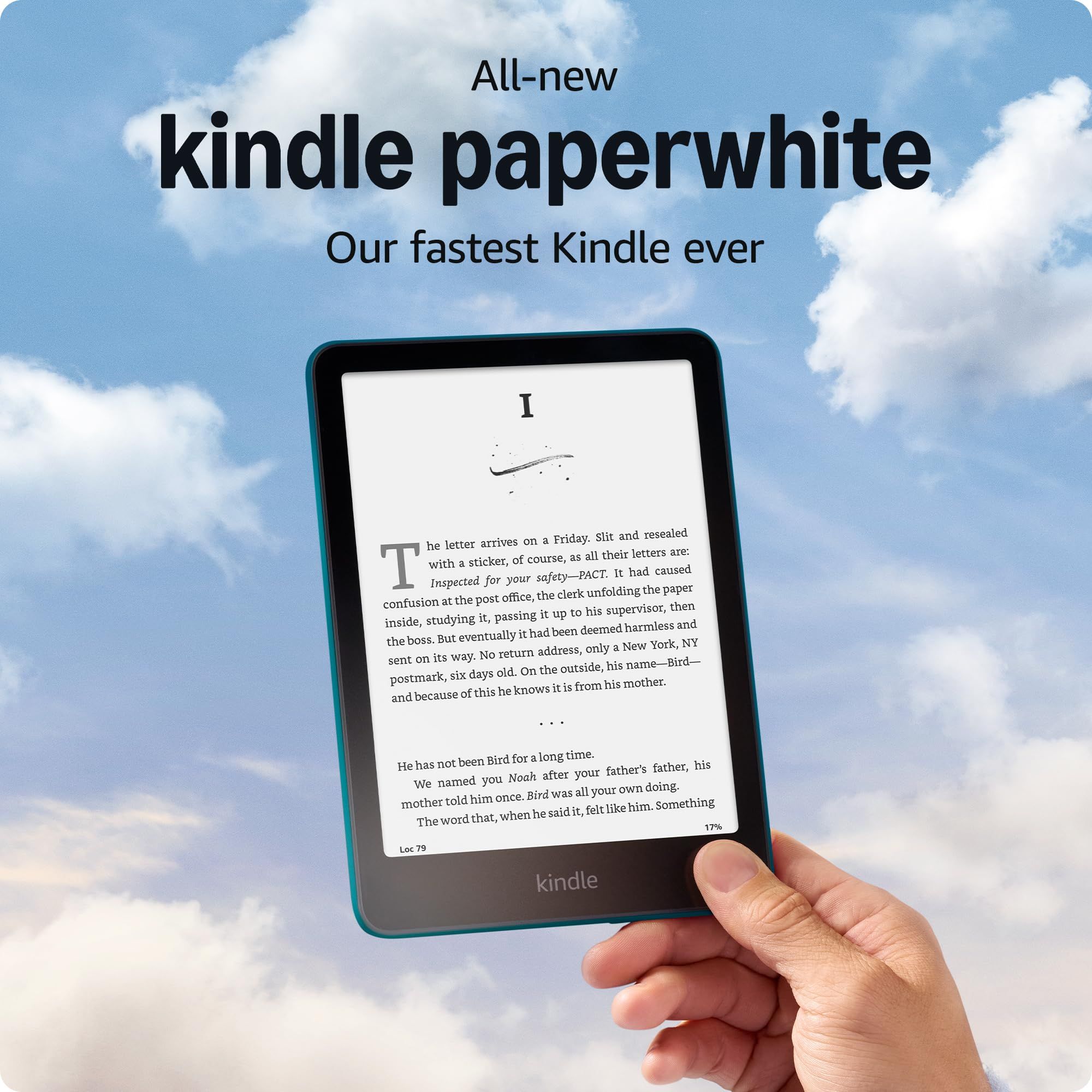 All-new Amazon Kindle Paperwhite (16 GB) – Our fastest Kindle ever, with new 7" glare-free display and weeks of battery life – Jade Jade Without Kindle Unlimited Ad-supported