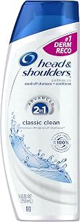 Head and Shoulders Classic Clean 2-in-1 Anti-Dandruff Shampoo + Conditioner 8.45 Fl Oz