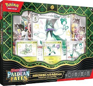 TCG: Scarlet and Violet: PALDEAN Fates: POKEMON EX Premium Collection - Shiny Sprigatito