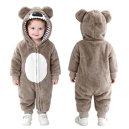 Baby Halloween Costume Hooded Romper for $13.49