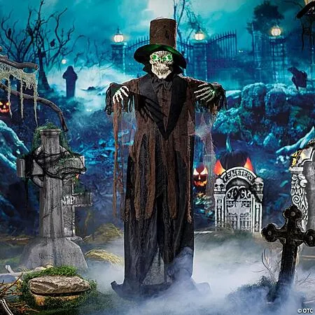 5' Light-Up Skeleton Halloween Decoration for $28.28