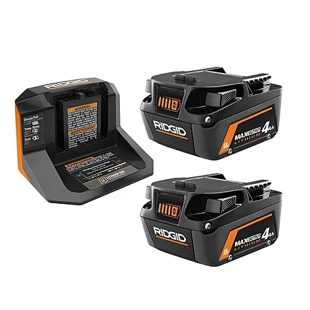 $79 on RIDGID 18V MAX Output Starter Kit