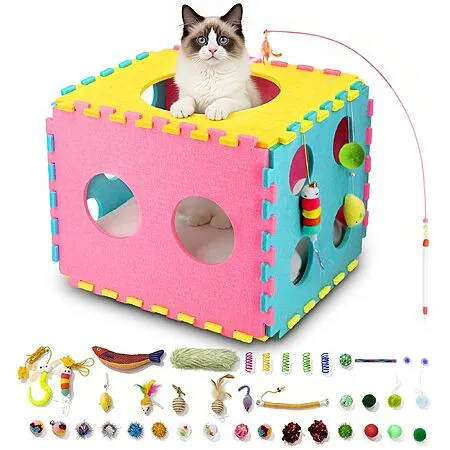 17" MOYMO Cat Dice House for $18.89!