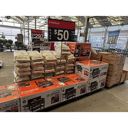 $50 Blackstone 28-Inch 2-Burner Flat Top Grill