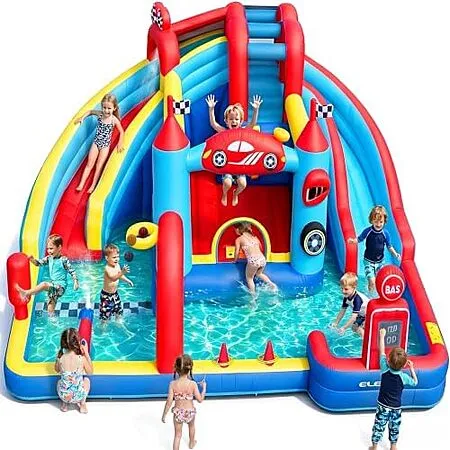 $289.99 for 15-in-1 Speed Racer Inflatable Water Slide