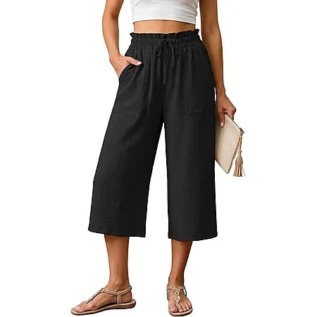 Lepunuo Women's Capri Pants for $6.99