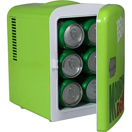 Mountain Dew Mini Fridge Cooler for $24.38