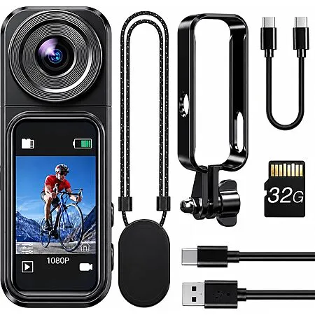 Prime Members: BOBLOV W2 1080p Mini Body Camera for $27.99!