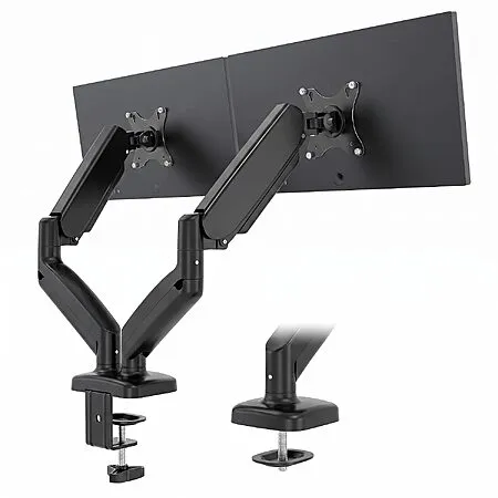 OLIXIS Dual Gas Spring Monitor Arm for $29.93
