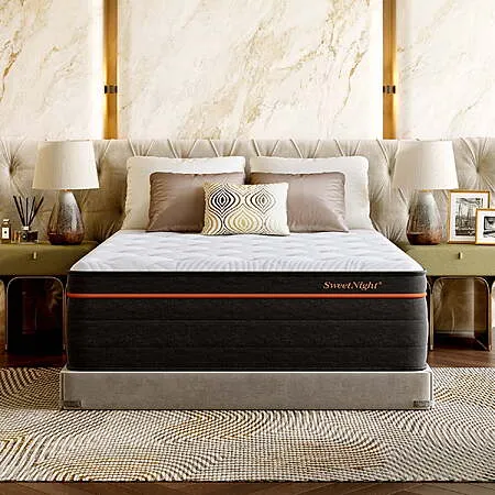 $284 for Sweetnight Twilighty Hybrid Mattress