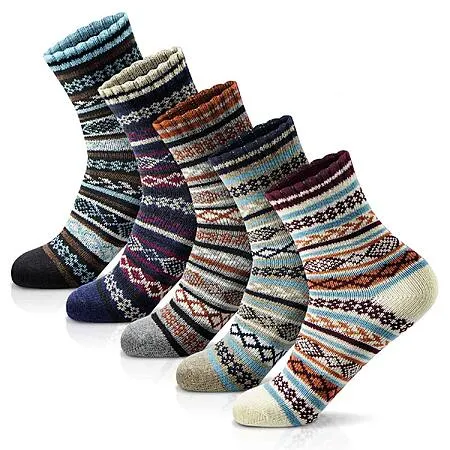 Prime: 5 Pairs MORECOO Wool Socks for $4.99!