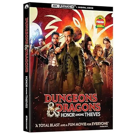 $8.49 for Dungeons & Dragons Honor Among Thieves (2023) on 4K Ultra HD