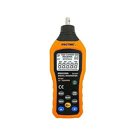 Protmex Contact Digital Tachometer for $34.99