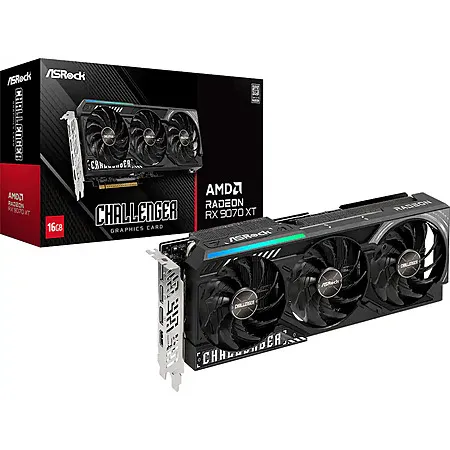 ASRock Challenger AMD Radeon RX 9070 XT for $739.99