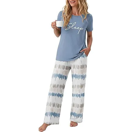 2-Piece PrinStory Women's Pajama Set for $11.99