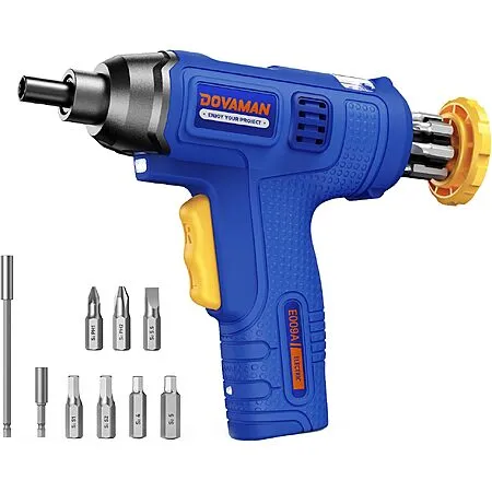 DOVAMAN Cordless Screwdriver for $9.99!