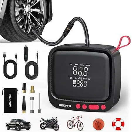 $13.99 for Nexpow Cordless Air Compressor