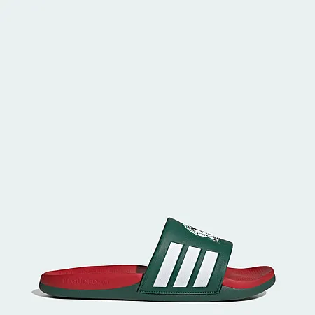 Adidas Men Adilette Comfort 2.0 Mexico Slides for $16