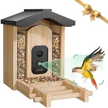 $39.99 VISIOGEAR Bird Feeder with Camera (Gable)