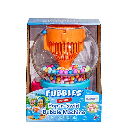 Little Kids Pop N Swirl Bubble Machine for $6