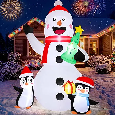 Firstness 6ft Christmas Inflatables for $38.99
