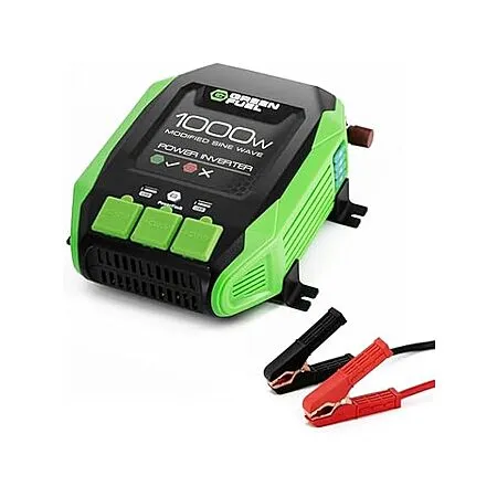 $24.99 for GREEN FUEL AD20003G 1000W Power Inverter