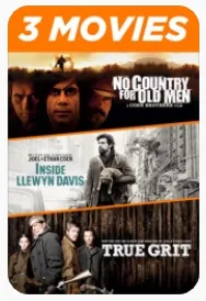 $9.99 for Coen Brothers 3-Movie Collection