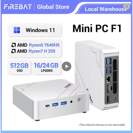 Firebat F1 Mini PC for $322.46