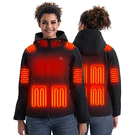 Women’s Waterproof Heated Softshell Jacket for $59.99