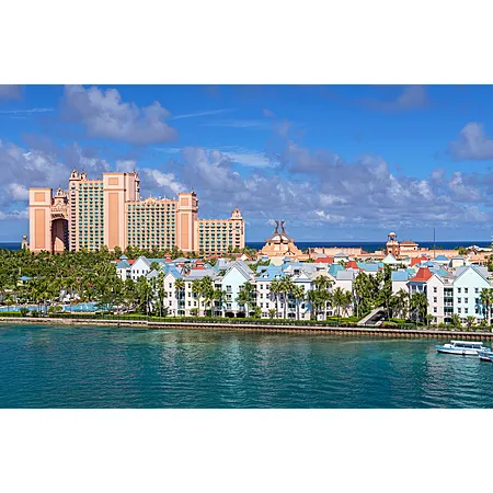 Round trip flights from LAX to Nassau for $346