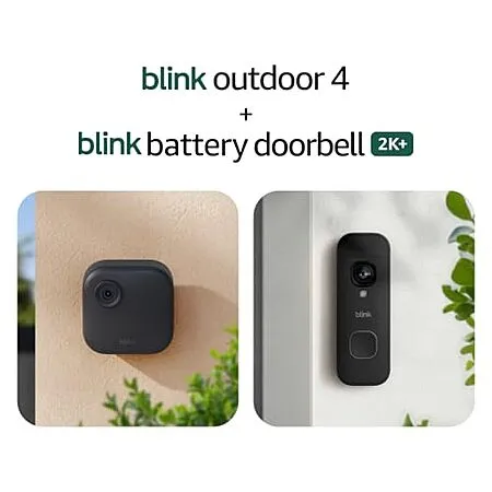$27.99 for Blink Outdoor 4 Camera + Battery Doorbell