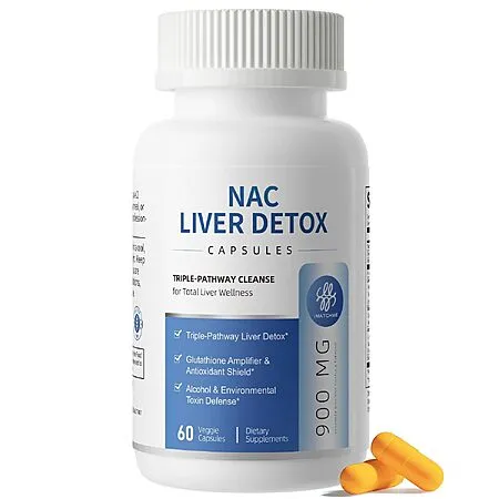 60-Count iMATCHME NAC 900mg Liver Support for $7.19