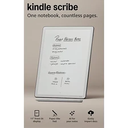 $379.99 for the newest Kindle Scribe + 3 months Kindle Unlimited