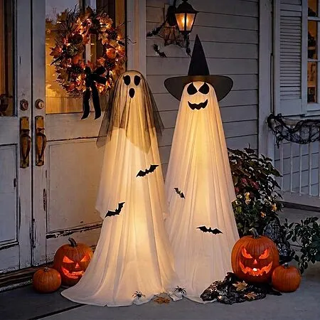 Light-Up Halloween Ghosts for $17.99