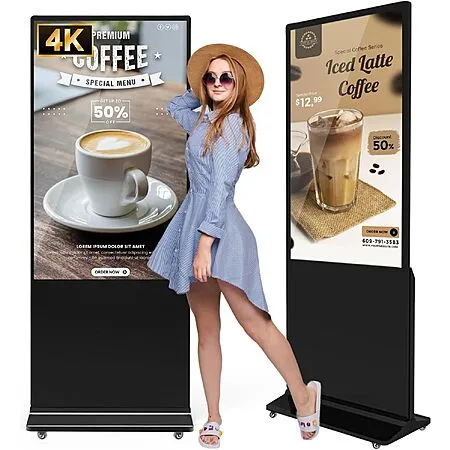 50% Off 55" 4K Digital Signage Display Kiosk!