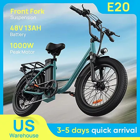 URLIFE E20 Electric Bike for $288.80!
