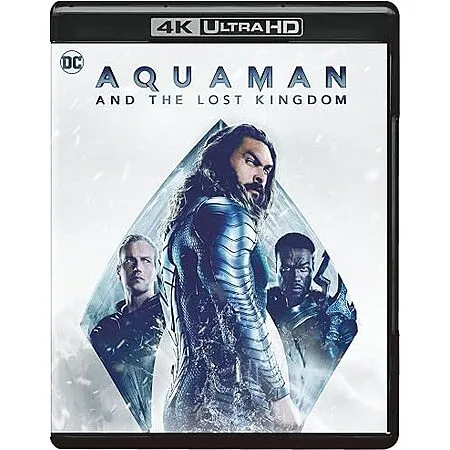 Aquaman and the Lost Kingdom (4K Ultra HD) for $14.99