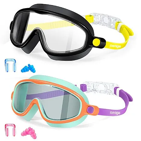 Two Pack Kids' Swim Goggles for $4.67!