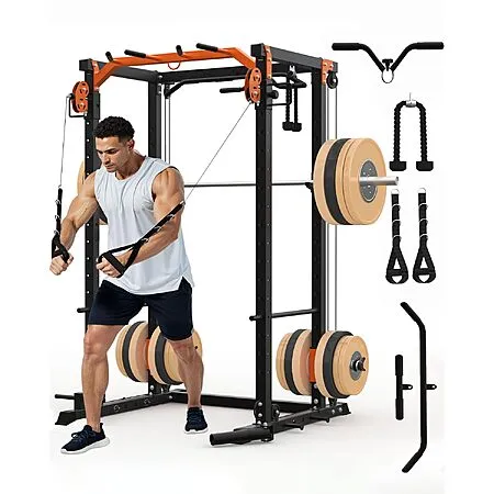 Prime Members: Power Cage Rack for $247.99!