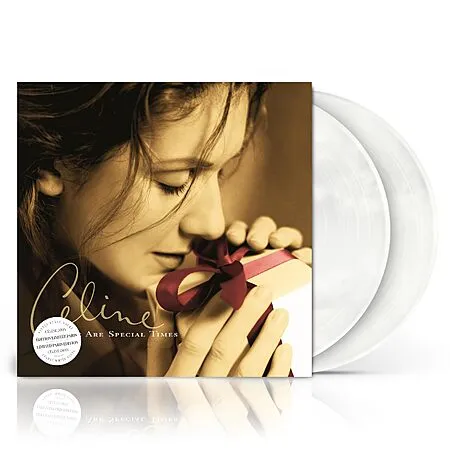 Celine Dion 'These Are Special Times' 2LP Pearly White Vinyl for $34.99