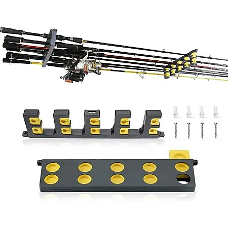 10-Rod Booms Fishing Ceiling/Wall Mount for $12.99