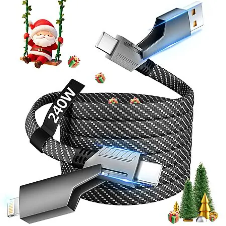 50% Off MPATIBY 4-in-1 USB-C Fast Charging Cable!