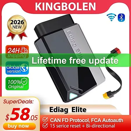 KINGBOLEN Ediag Elite Scanner for $53