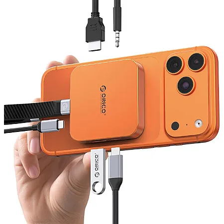 ORICO 6-in-1 USB C Hub & NVMe Enclosure for $29.24