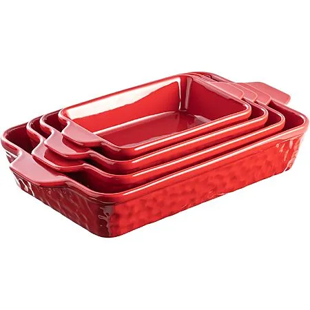 4-Piece DAFUCERAMIC Baking Dish Set for $27.99